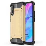 Microsonic Huawei Y8P Rugged Armor Gold Cep Telefonu Kılıfı