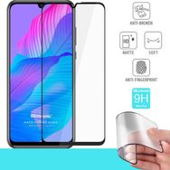 Microsonic Huawei Y8P Seramik Matte Flexible Siyah Ekran Koruyucu