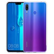 Microsonic Huawei Y9 2019 Transparent Soft Beyaz Kılıf