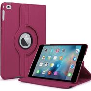 Microsonic iPad Mini 4 360 Dönerli Stand Deri Mor Kılıf