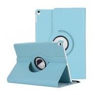 Microsonic iPad Pro 10.5 360 Dönerli Stand Deri Mavi Kılıf