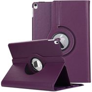 Microsonic iPad Pro 10.5 360 Dönerli Stand Deri Mor Kılıf