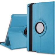 Microsonic iPad Pro 9.7 2017 360 Dönerli Stand Deri Mavi Kılıf