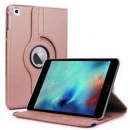 Microsonic iPad Pro 9.7 360 Dönerli Stand Deri Rose Gold Kılıf