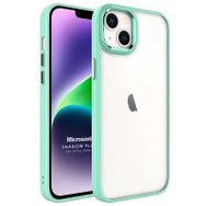Microsonic iPhone 14 Plus Shadow Planet Açık Yeşil Cep Telefonu Kılıfı