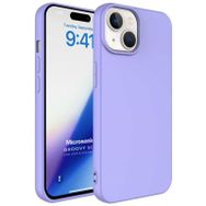 Microsonic iPhone 15 Plus Groovy Soft Derin Mor Cep Telefonu Kılıfı