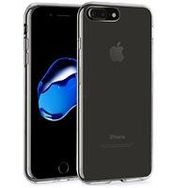 Microsonic iPhone 8 Plus Transparent Soft Beyaz Kılıf