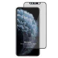 Microsonic iPhone Uyumlu 11 Pro Secret Camslider Glass Siyah Cam Ekran Koruyucu
