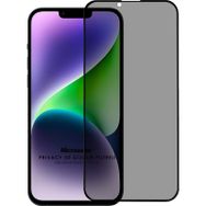 Microsonic iPhone Uyumlu 14 Plus Privacy 5d Gizlilik Filtreli Siyah Cam Ekran Koruyucu