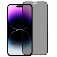 Microsonic iPhone Uyumlu 14 Pro Max Privacy 5D Gizlilik Filtreli Siyah Cam Ekran Koruyucu