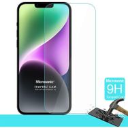Microsonic iPhone Uyumlu 14 Tempered Glass Cam Ekran Koruyucu