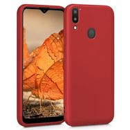 Microsonic Matte Silicone Casper Via A4 Kırmızı Cep Telefonu Kılıfı
