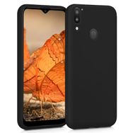 Microsonic Matte Silicone Casper Via A4 Siyah Cep Telefonu Kılıfı