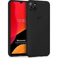 Microsonic Matte Silicone Casper Via E30 Siyah Kılıf