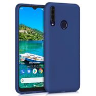 Microsonic Matte Silicone General Mobile GM 10 Lacivert Cep Telefonu Kılıfı