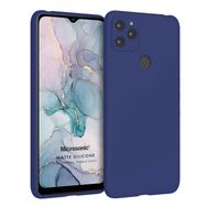 Microsonic Matte Silicone General Mobile GM 22 Plus Lacivert Kılıf