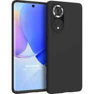 Microsonic Matte Silicone Honor 50 Lacivert Kılıf