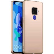 Microsonic Matte Silicone Huawei Mate 30 Lite Gold Cep Telefonu Kılıfı