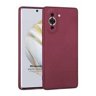 Microsonic Matte Silicone Huawei Nova 10 Mor Cep Telefonu Kılıfı