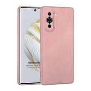 Microsonic Matte Silicone Huawei Nova 10 Rose Gold Cep Telefonu Kılıfı
