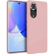 Microsonic Matte Silicone Huawei Nova 9 Rose Gold Cep Telefonu Kılıfı