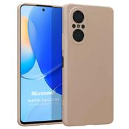 Microsonic Matte Silicone Huawei Nova 9 SE Gold Cep Telefonu Kılıfı