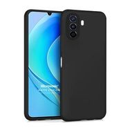 Microsonic Matte Silicone Huawei Nova Y70 Siyah Kılıf