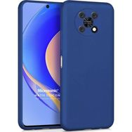 Microsonic Matte Silicone Huawei Nova Y90 Lacivert Kılıf