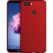 Microsonic Matte Silicone Huawei P Smart Bordo Kırmızı Kılıf