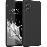 Microsonic Matte Silicone Infinix Hot 12 Siyah Cep Telefonu Kılıfı