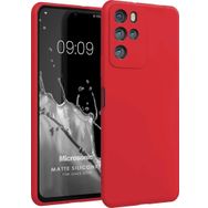 Microsonic Matte Silicone Omix X700 Kırmızı Kılıf