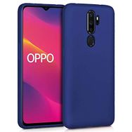 Microsonic Matte Silicone Oppo A9 Uyumlu 2020 Lacivert Kılıf