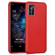 Microsonic Matte Silicone Reeder P13 Blue 2022 Kırmızı Cep Telefonu Kılıfı