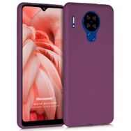 Microsonic Matte Silicone Reeder P13 Blue Max Lite Mor Cep Telefonu Kılıfı