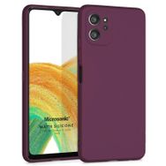 Microsonic Matte Silicone Reeder S19 Max Pro Mor Cep Telefonu Kılıfı