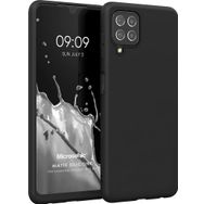 Microsonic Matte Silicone Samsung Galaxy M32 4G Siyah Kılıf