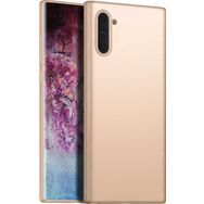 Microsonic Matte Silicone Samsung Galaxy Note 10 Gold Cep Telefonu Kılıfı