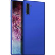 Microsonic Matte Silicone Samsung Galaxy Note 10 Mavi Cep Telefonu Kılıfı