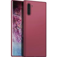 Microsonic Matte Silicone Samsung Galaxy Note 10 Mor Cep Telefonu Kılıfı