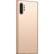 Microsonic Matte Silicone Samsung Galaxy Note 10 Plus Gold Kılıf