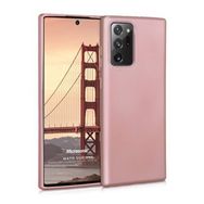 Microsonic Matte Silicone Samsung Galaxy Note 20 Ultra Rose Gold Cep Telefonu Kılıfı