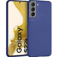 Microsonic Matte Silicone Samsung Galaxy S22 Plus Lacivert Cep Telefon Kılıf