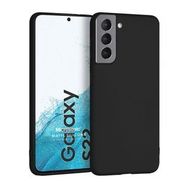 Microsonic Matte Silicone Samsung Galaxy S22 Siyah Kılıf