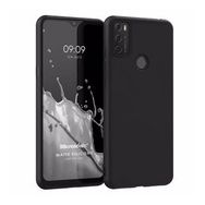 Microsonic Matte Silicone TCL 20E Siyah Cep Telefonu Kılıfı