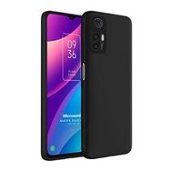 Microsonic Matte Silicone TCL 30 Siyah Kılıf