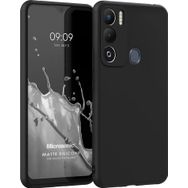 Microsonic Matte Silicone Tecno Pova Neo Siyah Kılıf