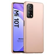 Microsonic Matte Silicone Xiaomi Mi 10T Gold Cep Telefonu Kılıfı
