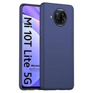 Microsonic Matte Silicone Xiaomi Mi 10T Lite Lacivert Kılıf