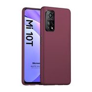 Microsonic Matte Silicone Xiaomi Mi 10T Pro Mor Cep Telefonu Kılıfı