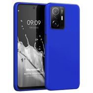 Microsonic Matte Silicone Xiaomi Mi 11T Mavi Cep Telefonu Kılıfı
